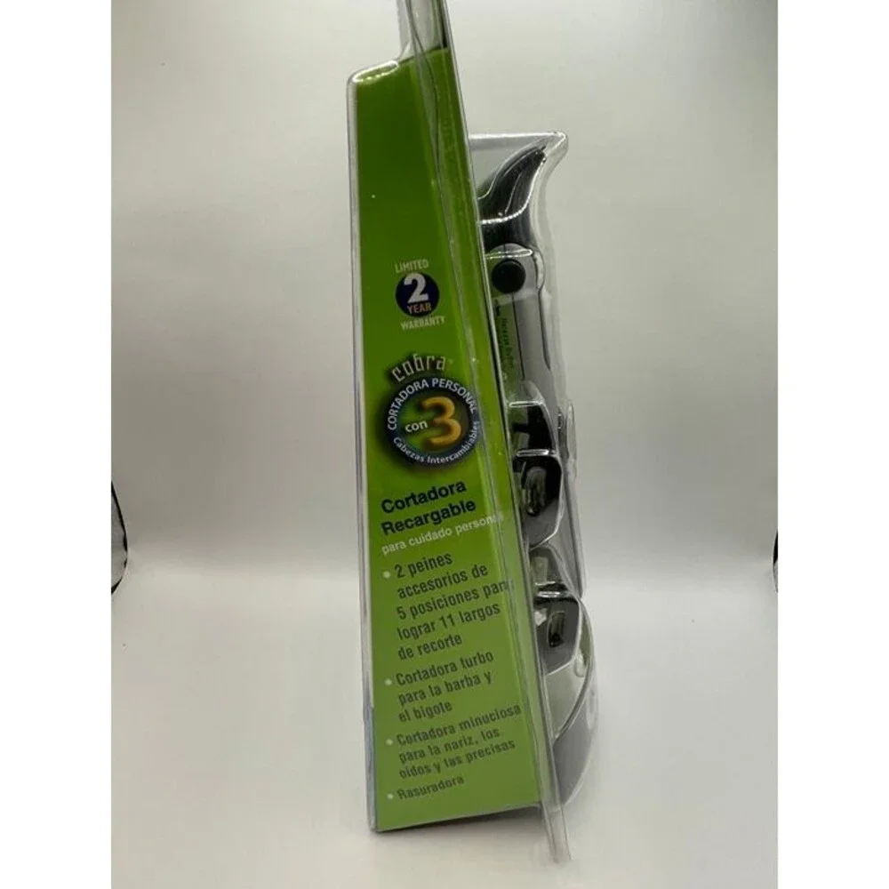 Conair Rechargeable Facial Hair Detailing Styling Tool Grooming Systm-NIB sealed